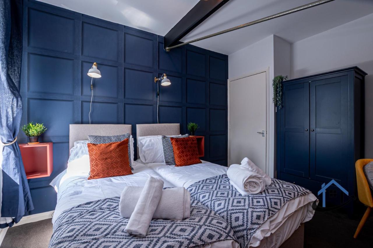 Flat 5, Super King Bed, Free Parking, Workspace, Free Wi-Fi Nottingham Zewnętrze zdjęcie